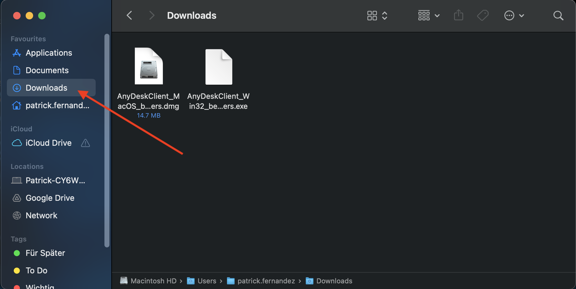 AnyDesk Instructions