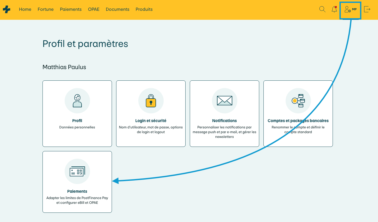 Comment activer la banque PostFinance?